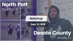 Matchup: North Port vs. Desoto County  2018