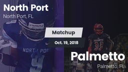 Matchup: North Port vs. Palmetto  2018