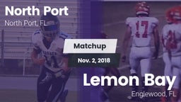 Matchup: North Port vs. Lemon Bay  2018