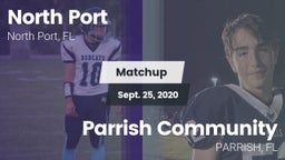 Matchup: North Port vs. Parrish Community  2020