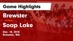 Brewster  vs Soap Lake  Game Highlights - Dec. 18, 2018