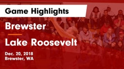 Brewster  vs Lake Roosevelt  Game Highlights - Dec. 20, 2018