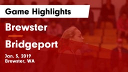 Brewster  vs Bridgeport  Game Highlights - Jan. 5, 2019