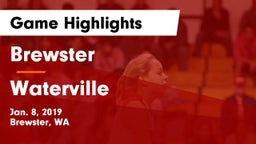 Brewster  vs Waterville  Game Highlights - Jan. 8, 2019