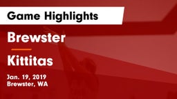 Brewster  vs Kittitas  Game Highlights - Jan. 19, 2019