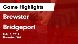 Brewster  vs Bridgeport  Game Highlights - Feb. 5, 2019
