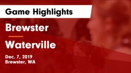 Brewster  vs Waterville  Game Highlights - Dec. 7, 2019