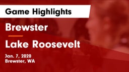 Brewster  vs Lake Roosevelt  Game Highlights - Jan. 7, 2020