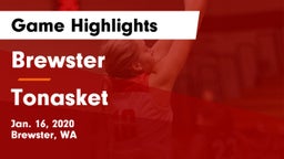 Brewster  vs Tonasket  Game Highlights - Jan. 16, 2020