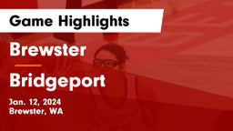 Brewster  vs Bridgeport Game Highlights - Jan. 12, 2024