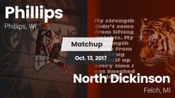Matchup: Phillips vs. North Dickinson  2017