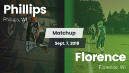 Matchup: Phillips vs. Florence  2018