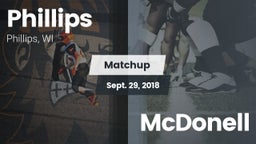 Matchup: Phillips vs. McDonell 2018