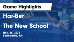 Har-Ber  vs The New School Game Highlights - Nov. 16, 2021