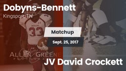 Matchup: Dobyns-Bennett vs. JV David Crockett  2017