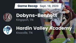 Recap: Dobyns-Bennett  vs. Hardin Valley Academy 2020