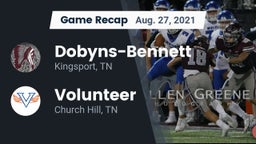 Recap: Dobyns-Bennett  vs. Volunteer  2021