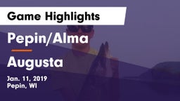 Pepin/Alma  vs Augusta  Game Highlights - Jan. 11, 2019