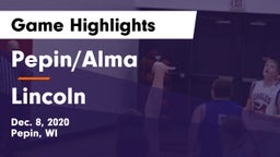 Pepin/Alma  vs Lincoln  Game Highlights - Dec. 8, 2020