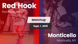 Matchup: Red Hook vs. Monticello  2018