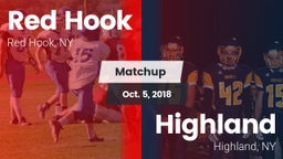 Matchup: Red Hook vs. Highland  2018