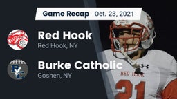 Recap: Red Hook  vs. Burke Catholic  2021
