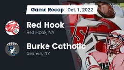 Recap: Red Hook  vs. Burke Catholic  2022