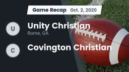 Recap: Unity Christian  vs. Covington Christian 2020