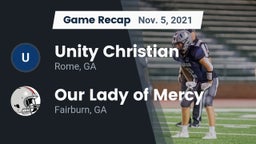Recap: Unity Christian  vs. Our Lady of Mercy  2021