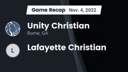 Recap: Unity Christian  vs. Lafayette Christian 2022