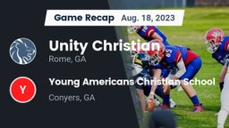 Recap: Unity Christian  vs. Young Americans Christian School 2023
