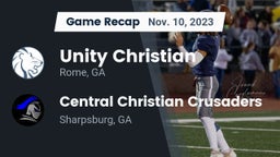 Recap: Unity Christian  vs. Central Christian Crusaders 2023