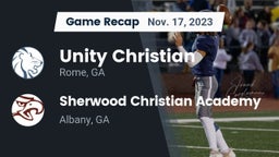Recap: Unity Christian  vs. Sherwood Christian Academy  2023