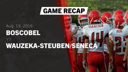 Recap: Boscobel  vs. Wauzeka-Steuben/Seneca 2016