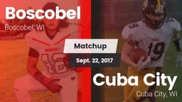 Matchup: Boscobel vs. Cuba City  2017