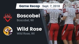 Recap: Boscobel  vs. Wild Rose  2018