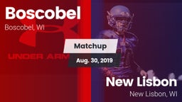 Matchup: Boscobel vs. New Lisbon  2019
