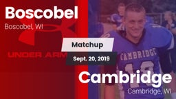 Matchup: Boscobel vs. Cambridge  2019