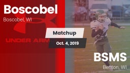 Matchup: Boscobel vs. BSMS 2019