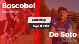 Matchup: Boscobel vs. De Soto  2020