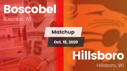 Matchup: Boscobel vs. Hillsboro  2020