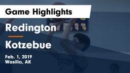Redington  vs Kotzebue Game Highlights - Feb. 1, 2019