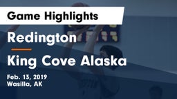 Redington  vs King Cove Alaska Game Highlights - Feb. 13, 2019