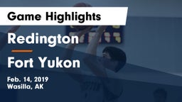 Redington  vs Fort Yukon Game Highlights - Feb. 14, 2019