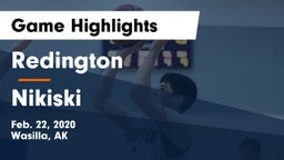 Redington  vs Nikiski  Game Highlights - Feb. 22, 2020