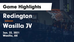 Redington  vs Wasilla  JV Game Highlights - Jan. 22, 2021