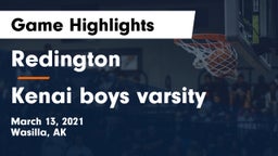 Redington  vs Kenai boys varsity  Game Highlights - March 13, 2021