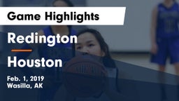 Redington  vs Houston Game Highlights - Feb. 1, 2019