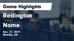 Redington  vs Nome Game Highlights - Dec. 21, 2019
