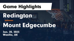 Redington  vs Mount Edgecumbe  Game Highlights - Jan. 20, 2023